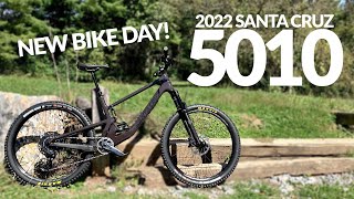 NEW BIKE DAY  2022 Santa Cruz 5010 [upl. by Tloh]