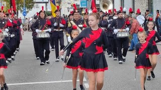 Oktoberfest Parade SittardYellow Works Schutterijen en Gildenoptocht 2024 [upl. by Rodrick]