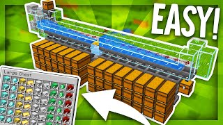 Minecraft Item Sorting System Easy amp Expandable Tutorial 116 [upl. by Hayikat]