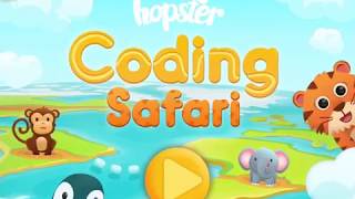 Coding game for young kids Hopster Coding Safari [upl. by Lemcke808]