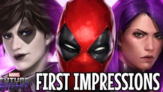 YEARS IN THE MAKING 👉UPDATE 43 FIRST IMPRESSIONS 🙅‍♂️ Marvel Future Fight [upl. by Narol]