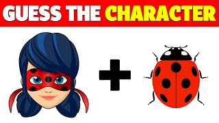 Guess The Emoji Quiz 🐞Miraculous Ladybug Quiz  Cat Noir Hawk Moth [upl. by Atileda567]