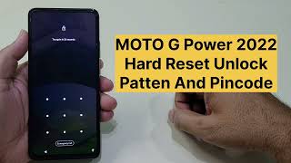 Moto G Power 2022 Hard Reset Unlock Phone Without Pc [upl. by Cherri289]