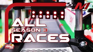 Marble Racing Marbula One Season 3 ALL RACES [upl. by Seale509]