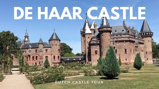 Tour of De Haar castle the largest castle in the Netherlands [upl. by Aliza]