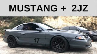 CA LEGAL 2JZ MUSTANG GT  One Take [upl. by Clellan180]