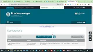How to collect information from bundesanzeigercom [upl. by Alexi]