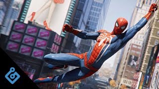 How Web Swinging Works In SpiderMan [upl. by Sane]