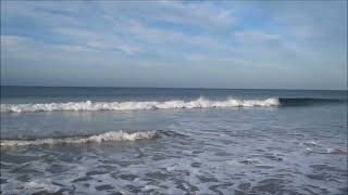 072 Ocean Waves at Oak Island NC [upl. by Publia]