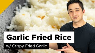 Garlic Fried Rice Recipe Filipino Style [upl. by Reagen]