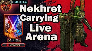 Trolling With Arix  Live Arena Grind to Quintus I Raid Shadow Legends [upl. by Akkin]