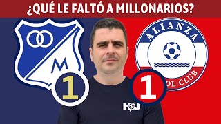 Millonarios 11 Alianza  Liga Dimayor 2024I  Resumen Goles y Táctica por Juan Felipe Cadavid [upl. by Marella]