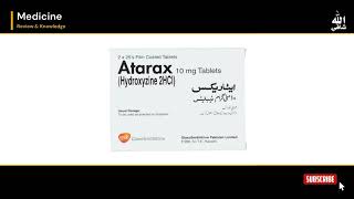 Atarax Tablet Review In Urdu [upl. by Niuqauj]