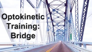 Optokinetic Training Bridge Drive Advanced Pattern Complexity [upl. by Hachmann748]