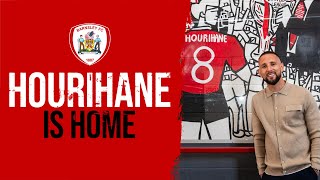 CONOR HOURIHANES FIRST INTERVIEW AFTER REJOINING BARNSLEY FC [upl. by Monahan]