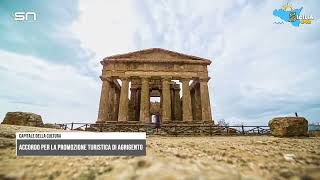 Agrigento Capitale Italiana Cultura 2025 intesa per la promozione turistica [upl. by Ahsekan]