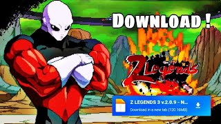 Download z legends 3 v2 09 new version released  z legends 3 new update 2024 [upl. by Ahsert]