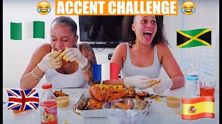 Eat With Paige 3  Seafood Boil  ACCENT CHALLENGE [upl. by Maggy]