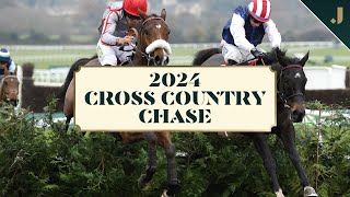 Drama in the Glenfarclas Cross Country Chase as French horse Sweet David pounces [upl. by Icyac]