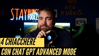 4 CHIACCHERE CON ChatGPT ADVANCED VOICE MODE [upl. by Ogait]