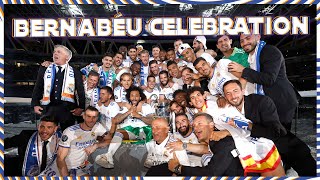 AMAZING CELEBRATIONS at the BERNABÉU  Real Madrid  Champions League [upl. by Selwyn]