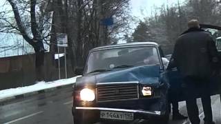 Небольшая ДТПшка Дикий таджик2107 vs Портер и Хюндай [upl. by Sawtelle908]