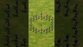 Plumed Archers ONE SHOT a Huskarl AoE2 Shorts [upl. by Nerwal909]