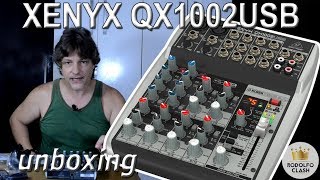 Behringer Xenyx QX1002USB  Mesa de Som PTBR [upl. by Kitarp319]