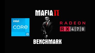 I3 10105F  RX470  Mafia 2 Definitive Edition hard benchmark [upl. by Schwarz369]