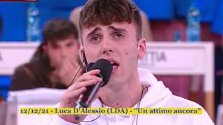 121221  Luca DAlessio LDA  quotUn attimo ancoraquot cover [upl. by Ariet670]