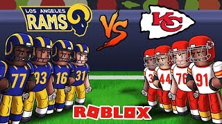 Roblox NFL Football  Chiefs vs Rams Roblox NFL 2 [upl. by Ellswerth]