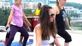 Free Yoga at MGM  National Harbor [upl. by Nylanna]