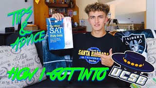 HOW I GOT INTO UCSB  MY STATS  GPA SAT AND ESSAY PROMPT ADVICE [upl. by Allin]