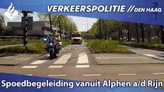 Spoedbegeleiding vanaf Alphen ad Rijn naar het LUMC Leiden [upl. by Dnalwor]