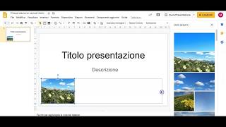 Inserire un file audio in presentazioni google da drive [upl. by Nikolia]