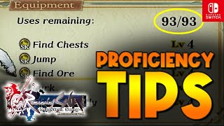 HOW TO INCREASE PROFICIENCY USES Romancing Saga Minstrel Song Remaster Tips [upl. by Limoli429]