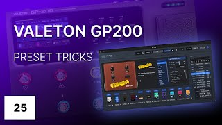 Preset Tricks YOU NEED TO KNOW on the ⚡️Valeton GP 200 😲 [upl. by Ydnes]