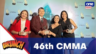 Brunch  Cignal TV TV5 923 True FM win at 46th CMMA [upl. by Scribner]