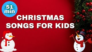 Christmas Songs for Kids ❄ Kids Christmas Music 🎅 [upl. by Ahsetan]