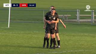 NPL Tasmania Round 10 Launceston City v Glenorchy Knights Goal Highlights [upl. by Naillimxam]