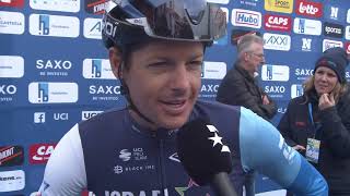 Jakob Fuglsang  Interview at the start  E3 Saxo Classic 2024 [upl. by Ardnaik425]