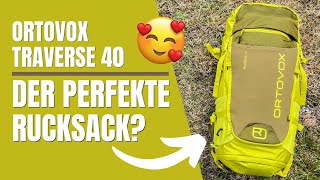 Trekkingrucksack  ORTOVOX TRAVERSE 40 für Mehrtagestouren [upl. by Arikahs]