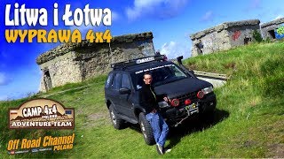 Wyprawa 4x4 Litwa i Łotwa turystycznie [upl. by Ecam205]