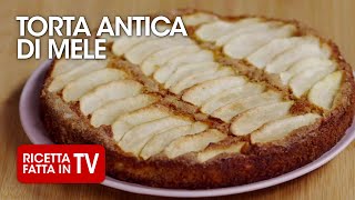 TORTA ANTICA ALLE MELE CON AMARETTI di Benedetta Rossi  Ricetta TV Fatto in Casa per Voi [upl. by Yahc298]