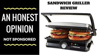 Grill Sandwich Maker Review  NOVA Griller amp Sandwich Maker  Urban Rasoi [upl. by Einahpts152]