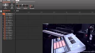 Maschine 20 how to spread drum kits amp chops across your keyboard with Maschine Studio [upl. by Haret]