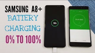 Samsung Galaxy A8 2018 Battery Charging Test  0 to 100 [upl. by Gordon353]