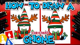 How To Draw A Christmas Gnome [upl. by Delila]