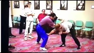 Bruce Lee student Ted Wong teaches AntiGrappling moves [upl. by Worrad655]