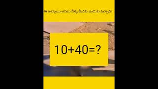 E abbai vella medhaki vocheysyhafu telugu facts amazingfacts [upl. by Tiphani305]